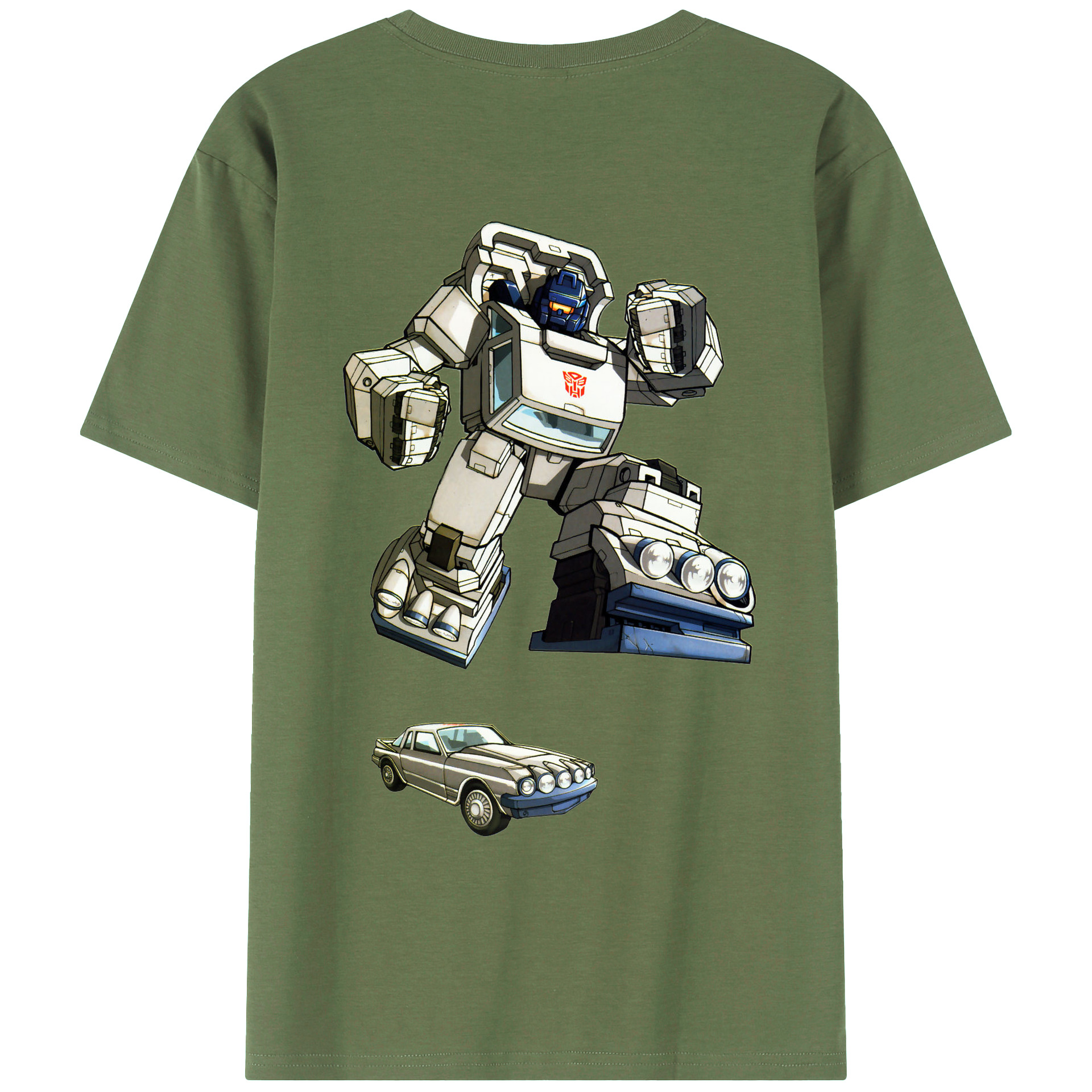 （画像用）  綿100％ メンズ半袖Tシャツ（バックプリント） 通気性